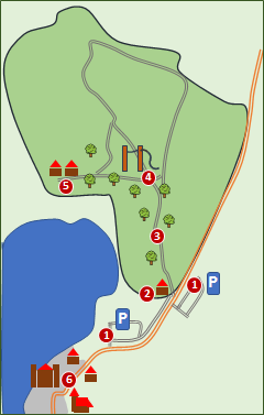 Skizze zum Parkrundgang