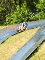 Auf der Somerrodelbahn