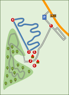 Skizze zum Parkrundgang