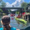 Ausfahrt aus der Schleuse Diemitz
