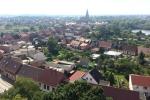 Blick vom Kirchturm auf die Stadt