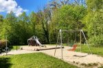 Spielplatz am Parkplatz der Schlossinsel 
